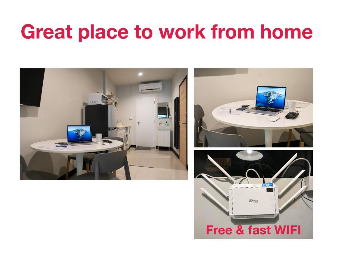 S2 Silom Large room 4-6 guests Full kitchen WIFI Bangkok Exterior foto
